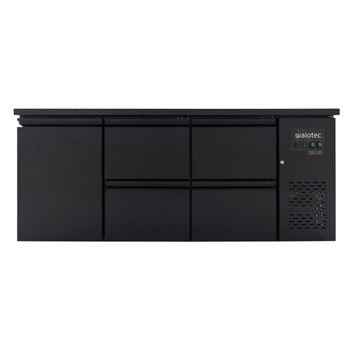 Gastro barkühlschrank schwarz - gastro,