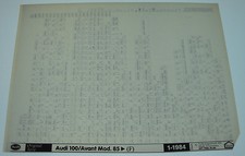 Microfich Ersatzteilkatalog