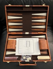 Edles Backgammon Spiel im Koffer – Neu & unbenutzt