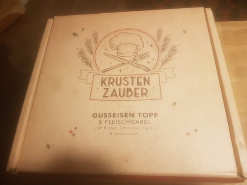Krustenzauber gusseisen topf - krustenzauber,