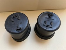 2x dust caps headlight rubber