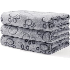 3 Waschbare Fleece-Decken für