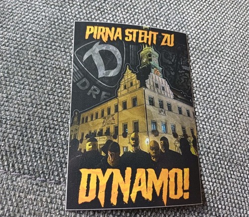Aufkleber ultras fans dynamo - aufkleber,