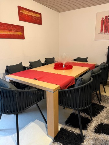 Massiver esstisch ahorn x - esstisch,