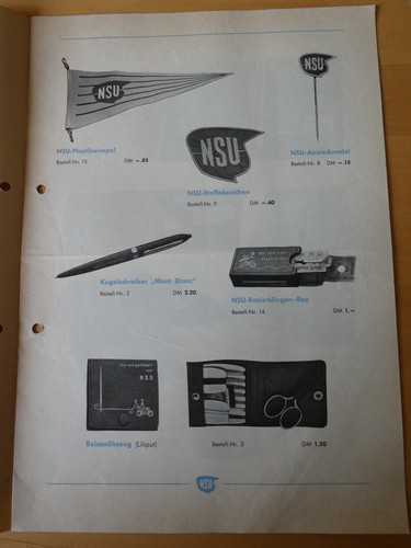 Original nsu mitteilung - original,