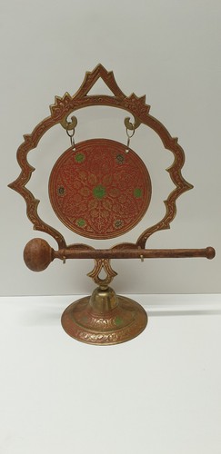 Vintage gong india tischgong - vintage,