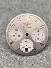 #1453 BREITLING ZIFFERBLATT 26,4mm CHRONOGRAPH DATUM DIAL CADRAN USED GEBRAUCHT