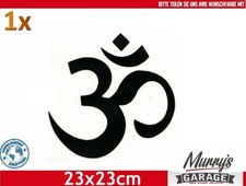 Aum Om Spirituell Hindu Indische Religion GOA Aufkleber Sticker Wandtattoo