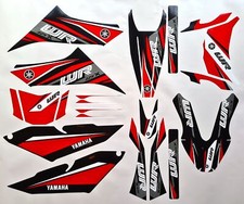 Yamaha WR 125 X 2009 -2017  black 22B DEKOR DECAL KIT Aufkleber Verkleidung 13