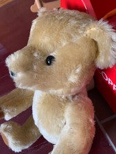 50cm Teddybär 5-fach gegliedert Brummstimme Webpelz Steiff Papa blond