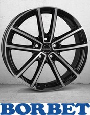 4x Borbet W 7,0X17 5/112 ET43