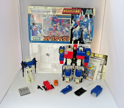 Transformers metrotitan 340 - metrotitan, d-340