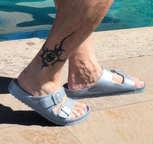 Birkenstock arizona eva - eva, silber