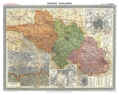 Historische karte provinz - historische,