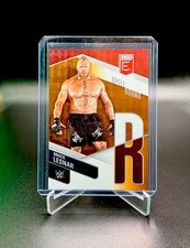 2023 Donruss Elite WWE - Brock Lesnar Spellbound Orange #/49