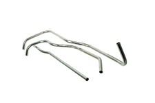 JAGUAR MK2 GLOCKE AUSPUFF HEIZUNG TRANSFER ROHR SET EDELSTAHL HTP9SS