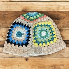 Unisex Oma Quadrat Gehäkelt