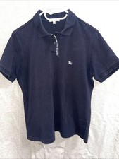Polohemd Burberry Schwarz XL