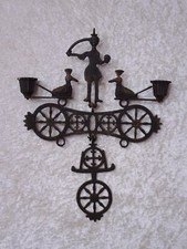 7Y2r8T - Metall Design Kerzenhalter zum Aufhängen - Vintage - Schwarz