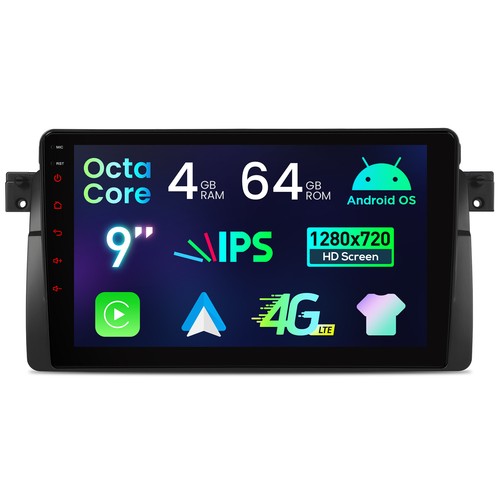 64gb autoradio android - 9", 4g+64gb