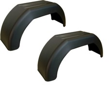 Paar Kotflügel aus Kunststoff