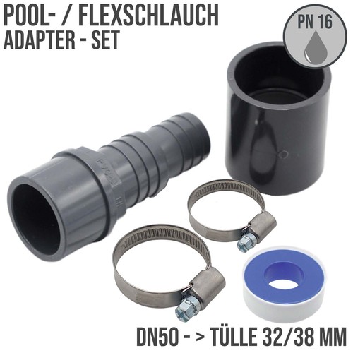 Pool klebe flex adapter - pool,