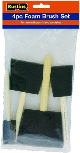 Rustins schaumpinsel 4er set - rustins,