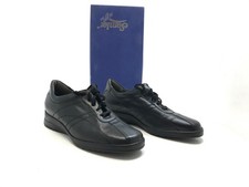 Semler Damen Schnürschuhe Halbschuhe Leder Freizeit Comfort Schwarz Gr 40