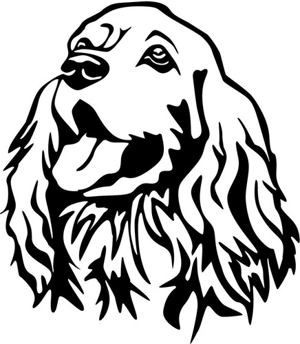 Cocker spaniel aufkleber - aufkleber,