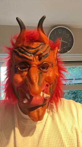 Teufel vollgesichtsmaske - teufel,