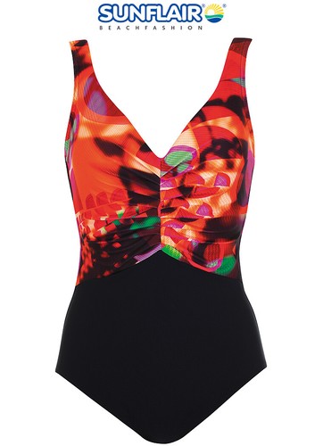 Badeanzug sunflair orange - badeanzug,