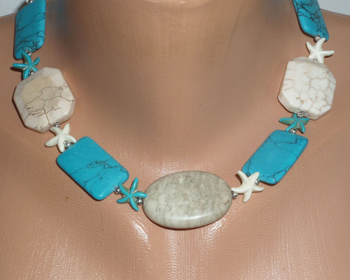 Halskette collier perlenkette - collier,