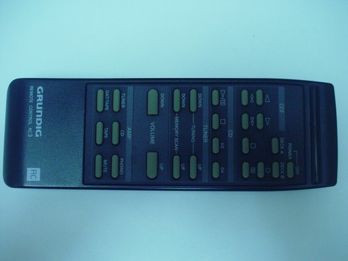 Grundig original - rc,