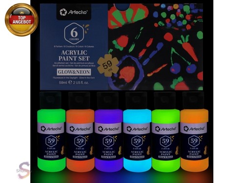Fluoreszierende farbe - fluoreszierende,
