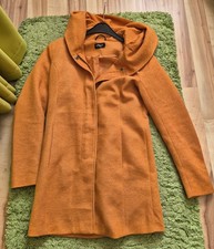 Only Damen Jacke Kurzmantel orange gelb  M 38 40 wie neu