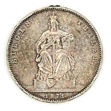 Sieges Thaler 1871 Wilhelm