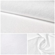 Tischmolton Deko Molton Weiss