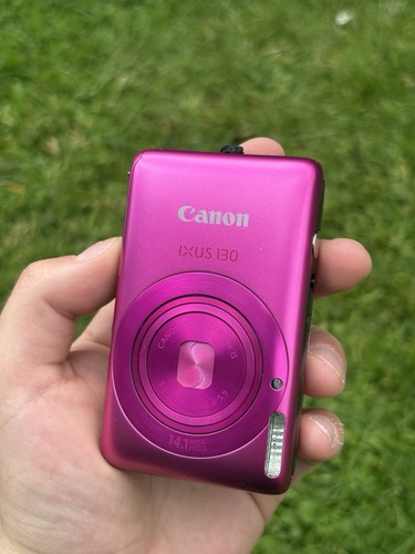 Canon ixus 130 pink digital - ixus,