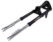 Gabel komplett schwarz passend