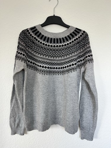 Norweger pulli schwarz weiß - norweger,