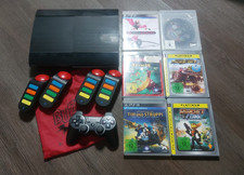 PS3 PLAYSTATION 3 Super Slim 500 GB (CECH-4004C) Komplettset + Buzzer + Spiele