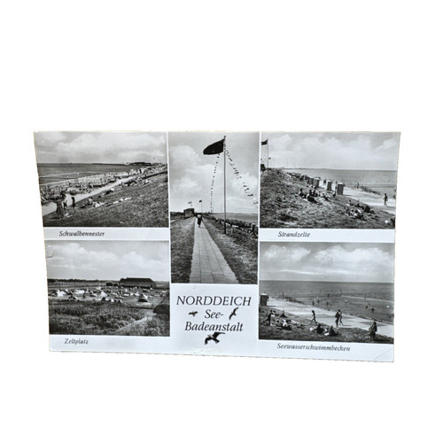 Postkarte norden norddeich - postkarte, ak