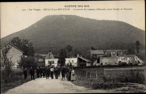 Saulcy vosges le centre - ak, vosges,