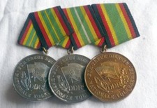 Medal with 3 GDR medal NVA for