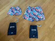 Vilebrequin Badehose Badehosen Vater + Kind / Sohn Blau - Größe M 4