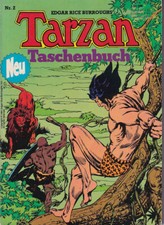 Tarzan Taschenbuch Nr 2 Ehapa Verlag 1981 Edgar Rice Burroughs
