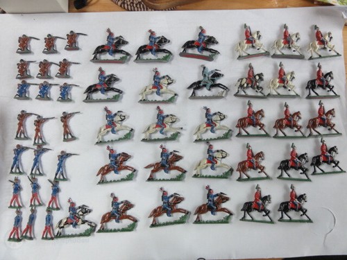 Konvolut zinnfiguren bzw - konvolut,