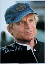 Terence hill signiert - signiert, große