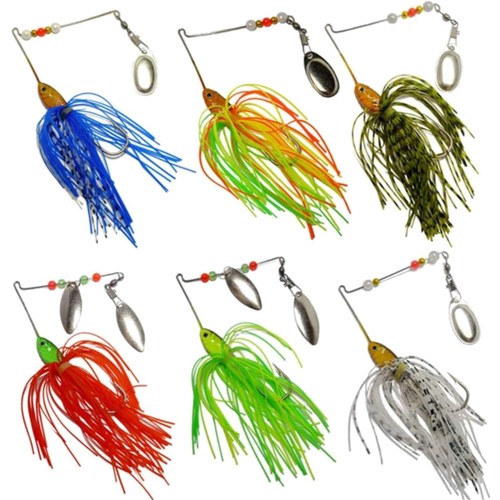 Angel köder set spinnerbait - angel,