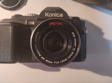 KONICA Autoreflex FS-1  Spiegelreflexkamera mit Objektiv Hexagon 40 / 1.8